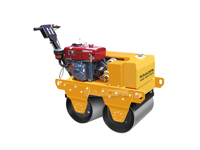 手扶双轮压路机（水冷柴