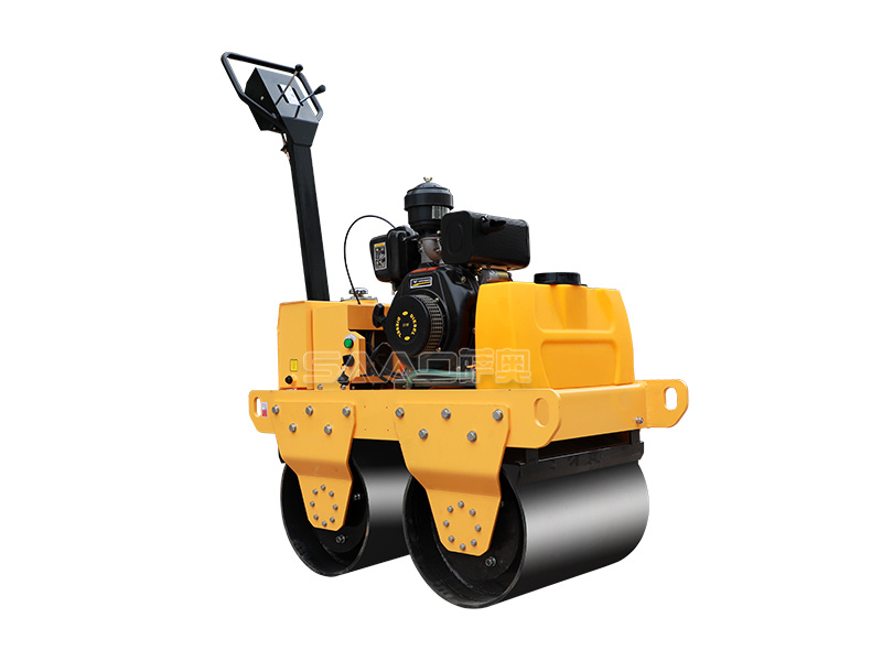 手扶双轮加长杆压路机（