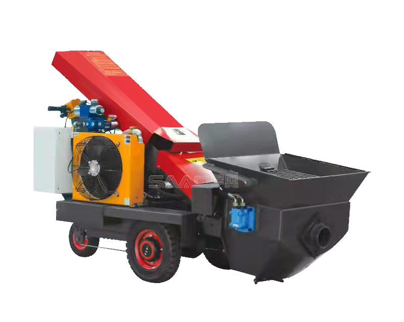 008-70T型混凝土输送泵（7.5kw带搅拌）